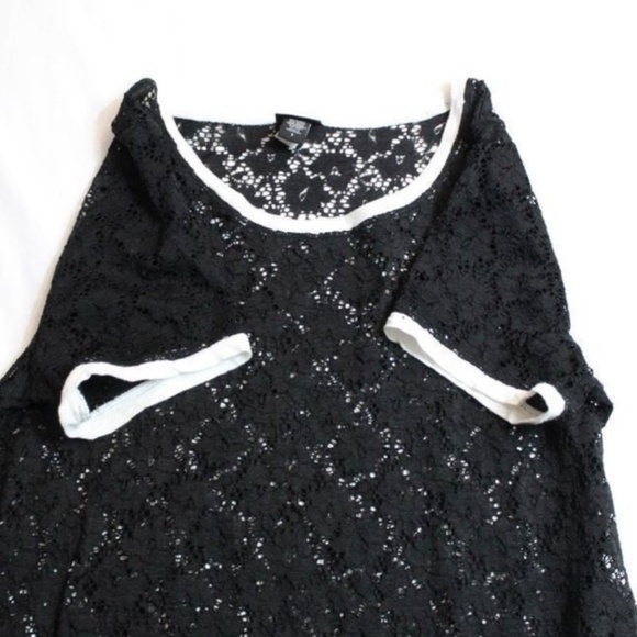 TORRID Lace Ringer Tee - Picture 5 of 7